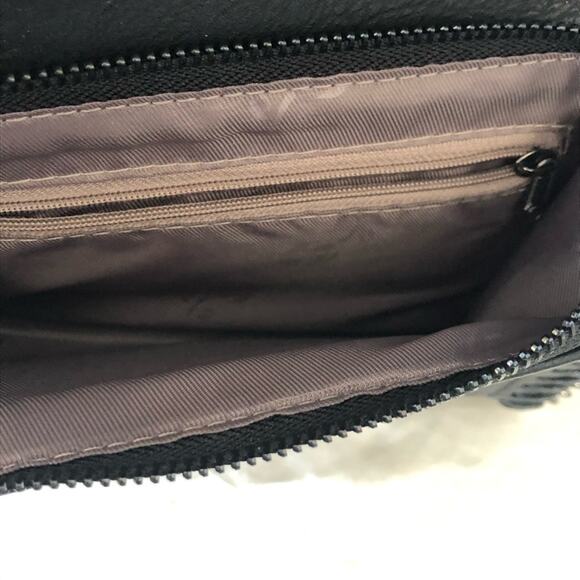 Falabella-Inspired Leather & Denim Embroidered Crossbody Bag Chic Statement - Picture 9 of 13